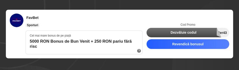 Coduri de Bonus pentru Casele de Pariuri și Cazinourile Online