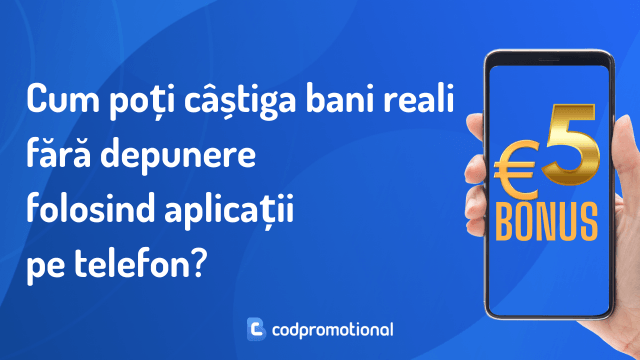 aplicații de făcut bani reali pe telefon România