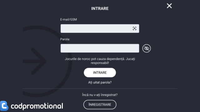 cod promoțional loteria nationala a moldovei înregistrare